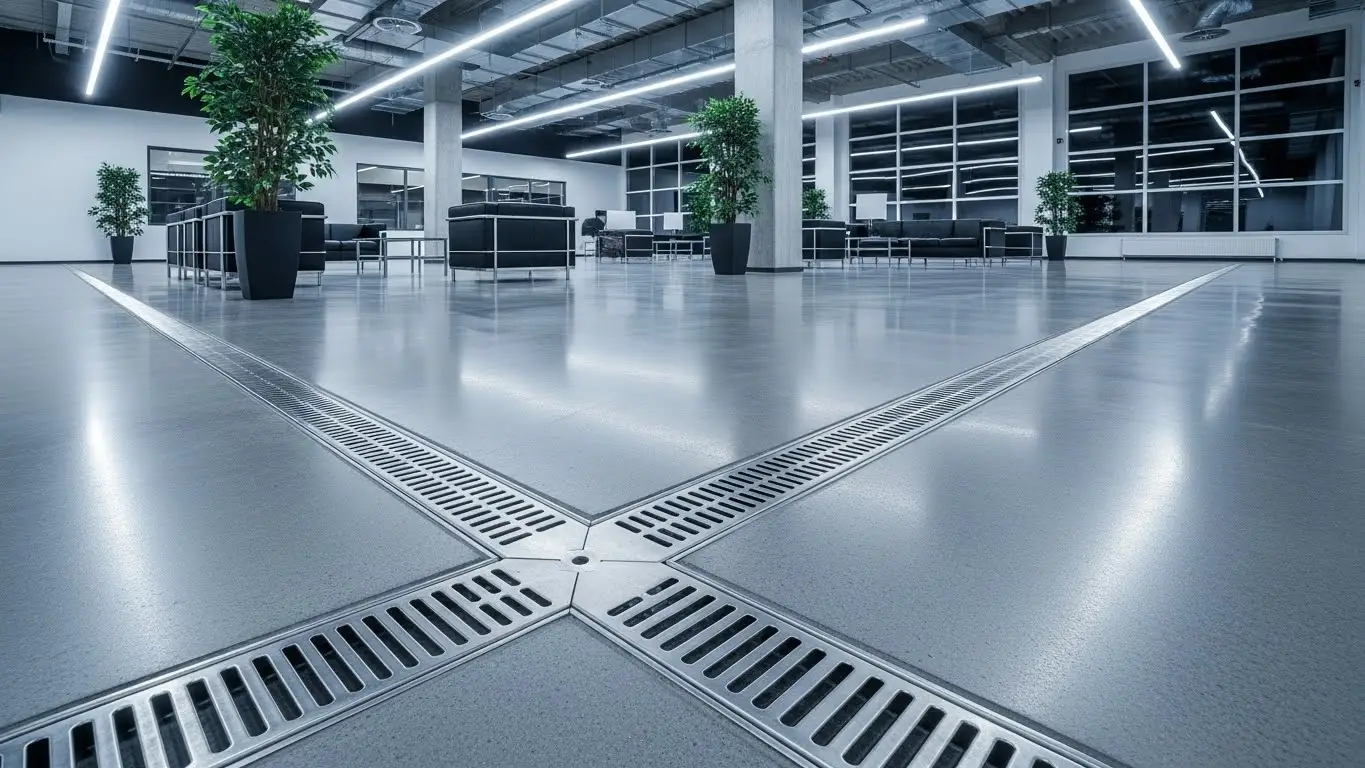 linear drainage solutions for commercial spaces