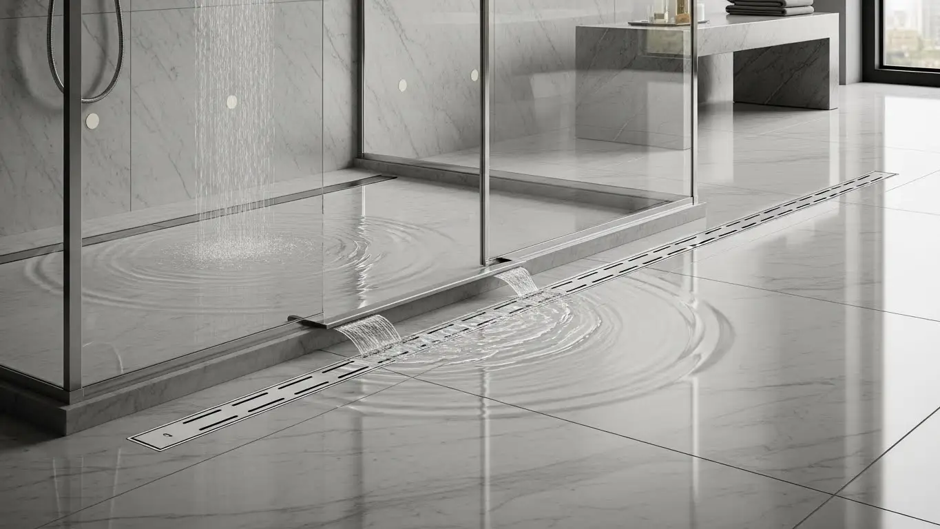 luxury linear drains